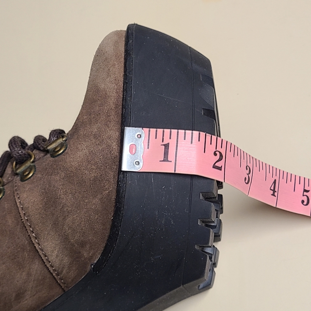 Polo Ralph Lauren Helene Chunky platform boots size 39 - Picture 12 of 13